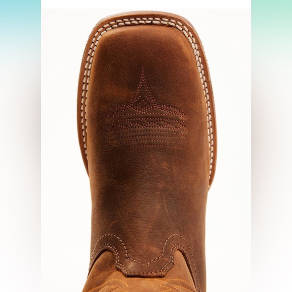 Mens cowboy boots size 12, full grain leather - Picture 4 of 9